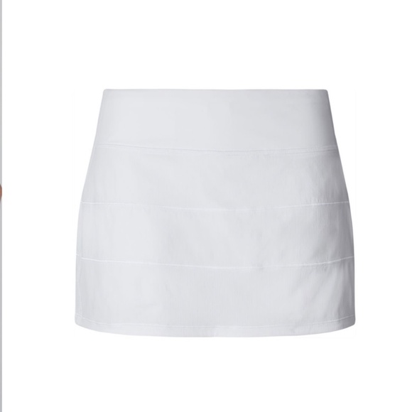 Lululemon White Pace Rival Skirt - Picture 11 of 12